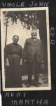 Johannes (John) A. Aggen en Martje Mary Wilkens