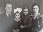 Kornelis Garmts Wiersema, Hinderina A. Brunken en kinderen
