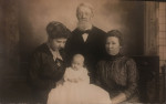 Yde en Nellie Trenk, Nell Wiersema-Koning en Marjorie