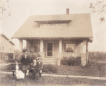 Martje (Martha) Wiersema, Pieter van Woerden en hun kinderen